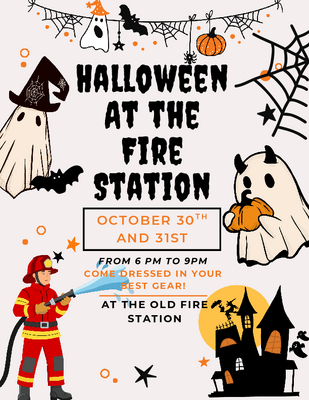 Halloween at the Fire Station